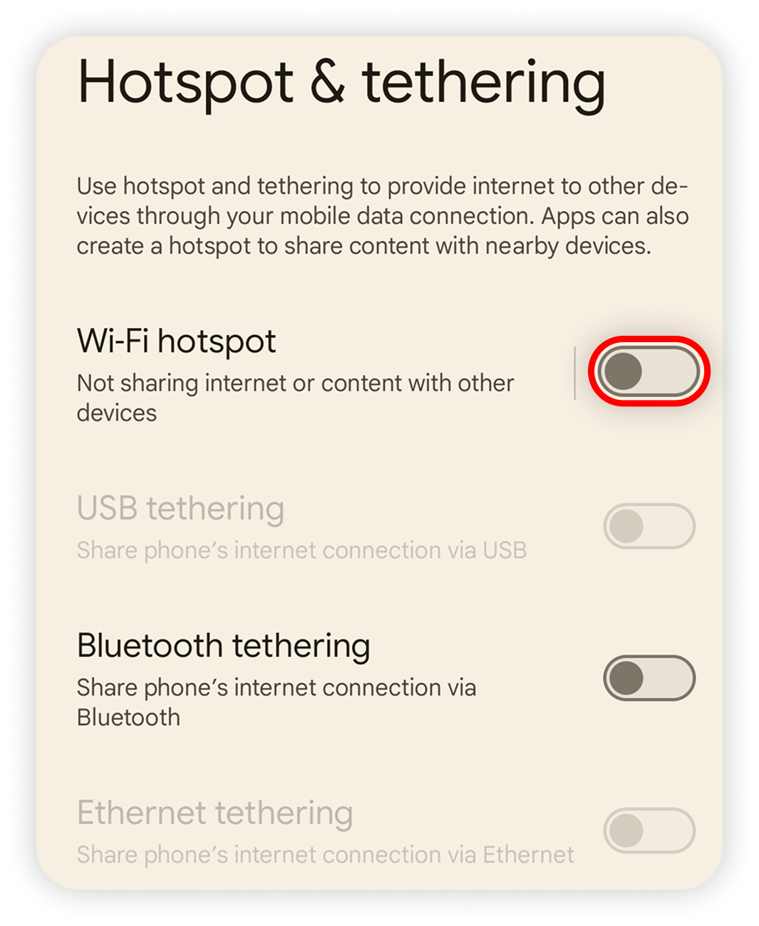 View of Android settings, wi-fi hotspot toggle is highlighted.png